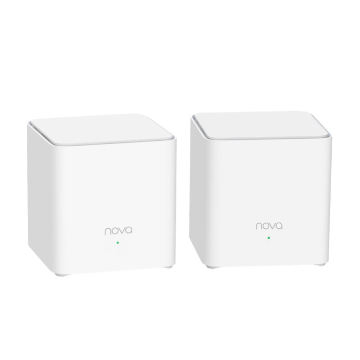 Wireless Mesh System, Tenda Nova MX3 (2-PACK), WiFi 6 (AX3000M), 3 x 10/100/1000M per node