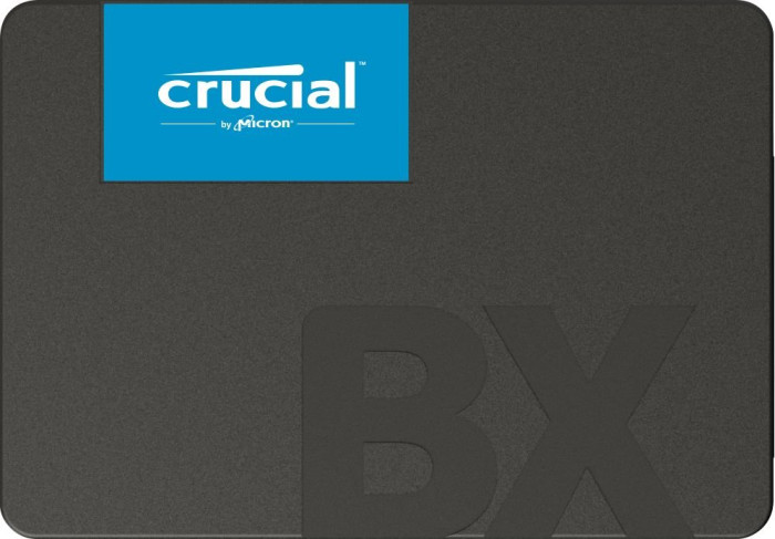 Твердотельный накопитель  120GB SSD Crucial BX500 2.5” SATA3 R540Mb/s, W500MB/s 7mm CT120BX500SSD1