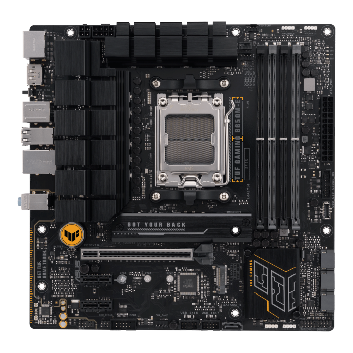 Материнская плата ASUS TUF GAMING B650M-E AM5 4xDDR5 4xSATA3 RAID 2xM.2 2xDP HDMI mATX