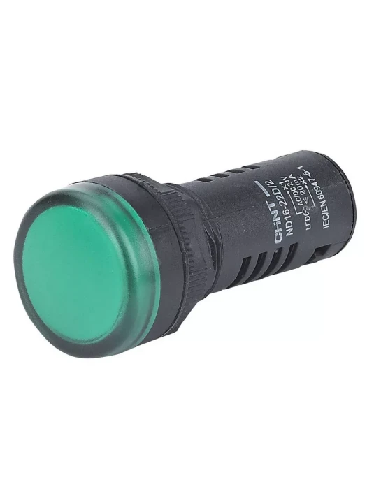 Индикатор CHINT ND16-22D/2 зеленый AC/DC230В