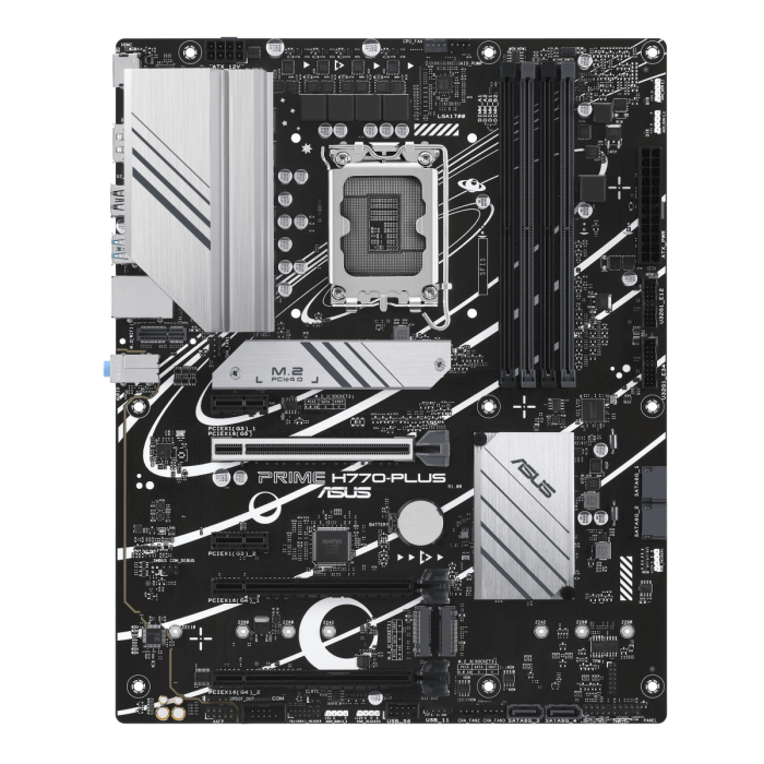 Материнская плата ASUS PRIME H770-PLUS, LGA1700 4xDDR5 4xSATA3 3xM.2 RAID HDMI DP ATX
