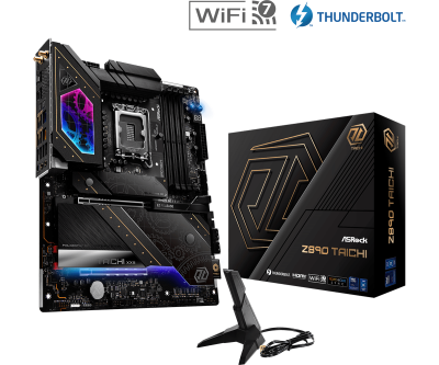 Материнская плата ASRock Z890 TAICHI LGA1851 4xDDR5 4xSATA 6xM.2 HDMI Type-C ATX