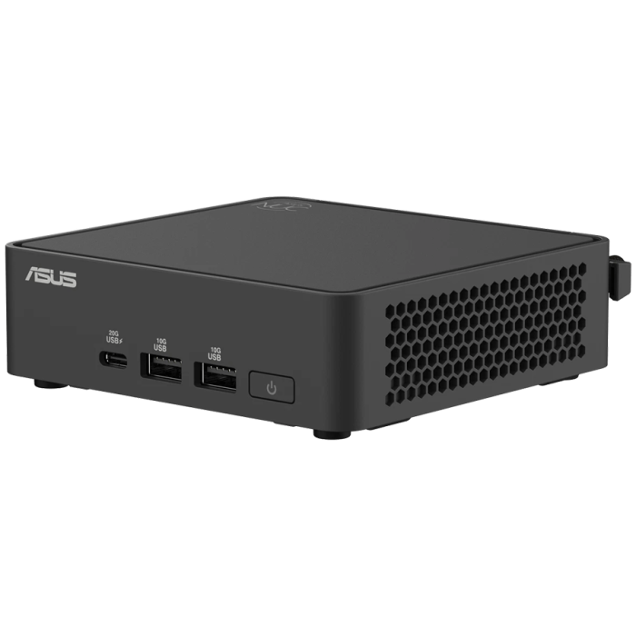 ASUS NUC 15 PRO/RNUC15CRKC500002/Core 5 210H 45W/Intel UHD graphics/no RAM/no Storage/Intel Wi-Fi 7 BE202/USB Total - 7/4 USB Type-A/3 USB Type-C (1x USB3.2 + 2x TB4)/2x HDMI 2.1/Support Displays - 4x 4K/no OS/EU Cord/Kit (L6)/Slim/EAN:4711387949832