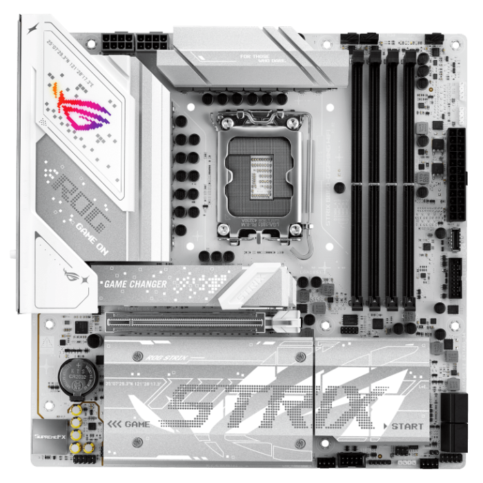 Материнская плата ASUS ROG STRIX B860-G GAMING WIFI, LGA1851 B860 4xDDR5 4xSATA 4xM.2 HDMI DP mATX