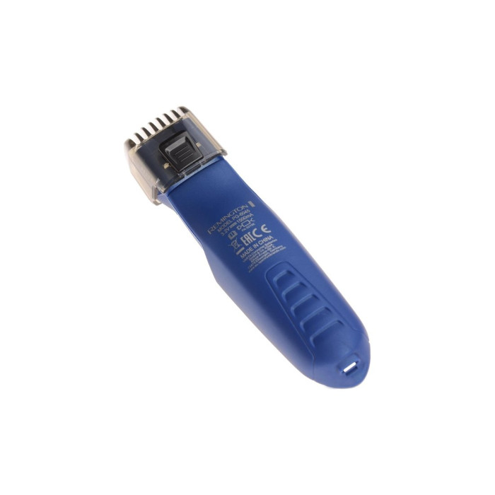 Триммер, Remington, PG6045, Длинна стрижки 0.2-20 мм, 8 установок длины, Ползунковое управление, 40 мин автономной работы, Питание аккумулятор/сеть, Влажная очистка, Самозатачивающиеся ножи, Синий