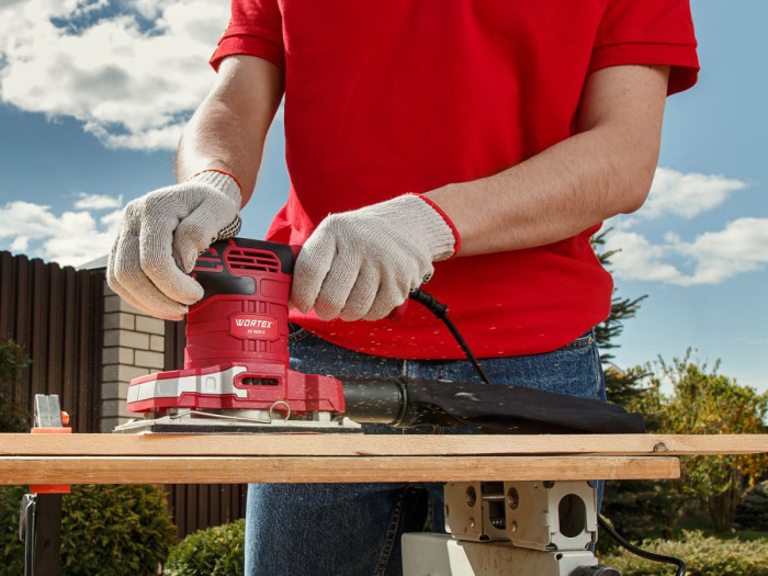 Виброшлифмашина WORTEX SS 1920 E в кор. 260 Вт, 90х187 мм, 6000-13000 кол/мин