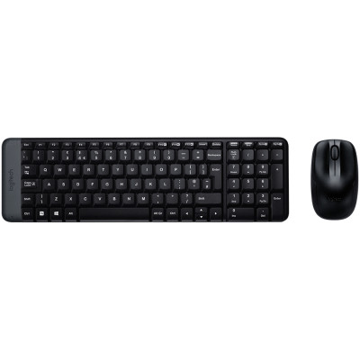 LOGITECH MK220 Wireless Combo - BLACK - RUS