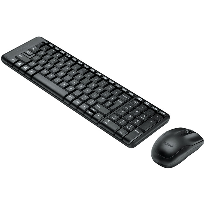 LOGITECH MK220 Wireless Combo - BLACK - RUS