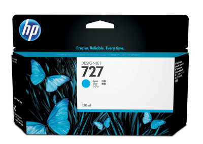 Картридж HP 727 130-ml Cyan DesignJet Ink Cartridge для HP DesignJet T610, T1100