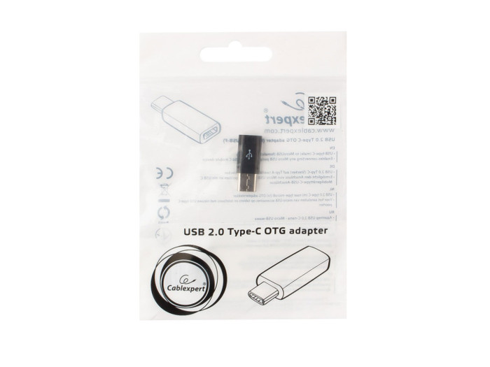 Converter USB Type-C 3.1 -> micro USB f, Cablexpert, A-USB2-CMmF-01