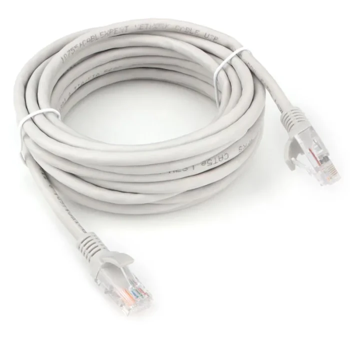 Патч-корд 5м UTP Cablexpert PP31-5M кат5e серый