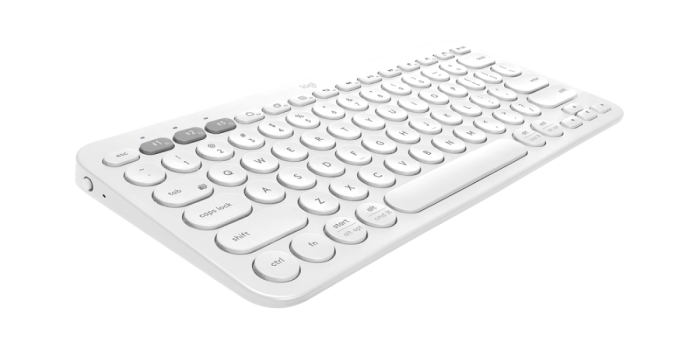 Клавиатура беспроводная Logitech K380 (OFFWHITE, Multi-Device, Bluetooth Classic (3.0), 2 батарейки типа ААА) (M/N: Y-R0056)