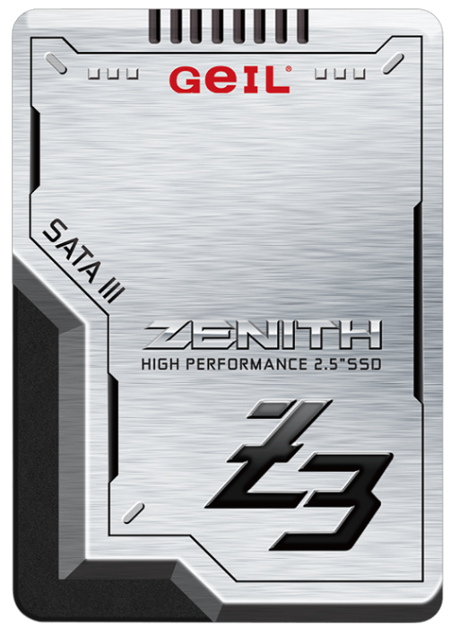 Твердотельный накопитель  512GB SSD GEIL GZ25Z3-512GP ZENITH Z3 Series2.5” SATAIII R520MB/s W470MB/s