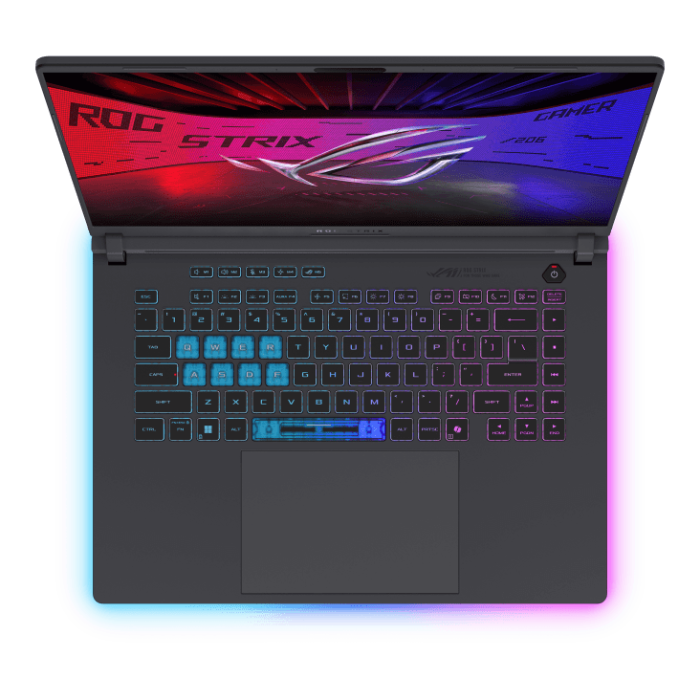 Ультрабук ASUS ROG Strix G615JM-RV020, Core i5-13450HX-2.4/1TB SSD/16GB/RTX5060-8GB/16" WUXGA/Dos