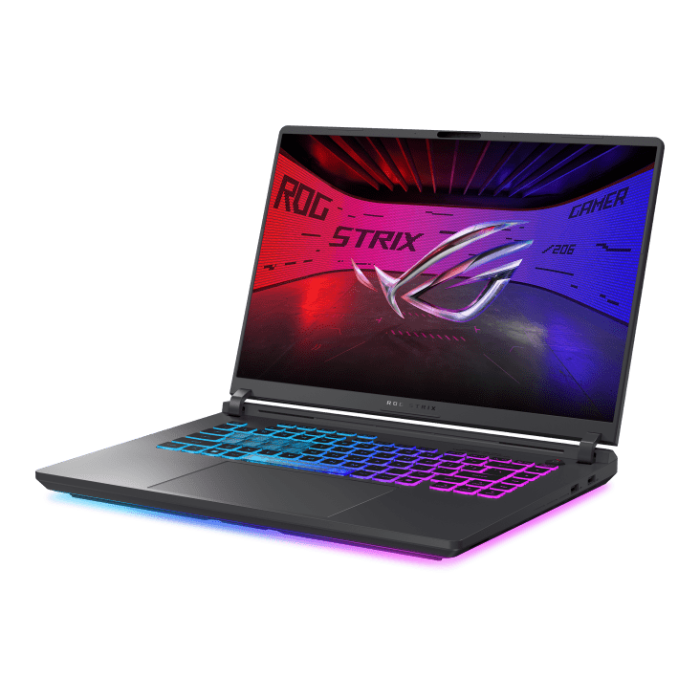 Ультрабук ASUS ROG Strix G615JM-RV020, Core i5-13450HX-2.4/1TB SSD/16GB/RTX5060-8GB/16" WUXGA/Dos