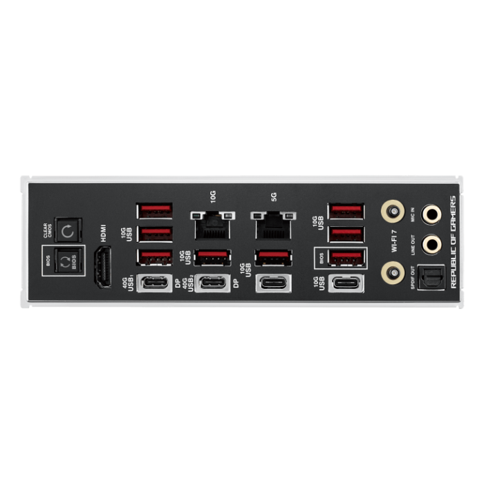 Материнская плата ASUS ROG CROSSHAIR X870E EXTREME AM5 4xDDR5 4xSATA Raid 5xM.2 4xType-C HDMI E-ATX