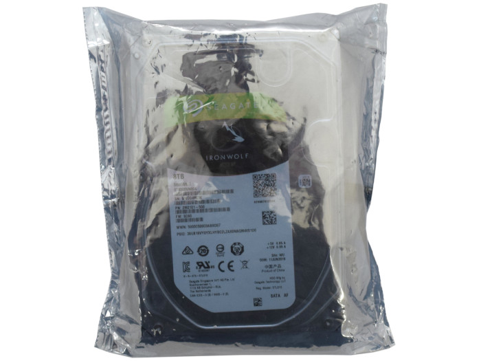 HDD SATA  8000 GB Seagate IronWolf, ST8000VN004, 7200rpm, 256MB cache, SATA 6.0 Gb/s
