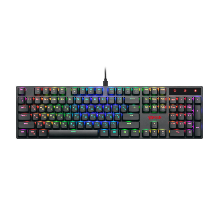 KeyBoard  USB, Redragon Apas, mechanical, black, (78118)