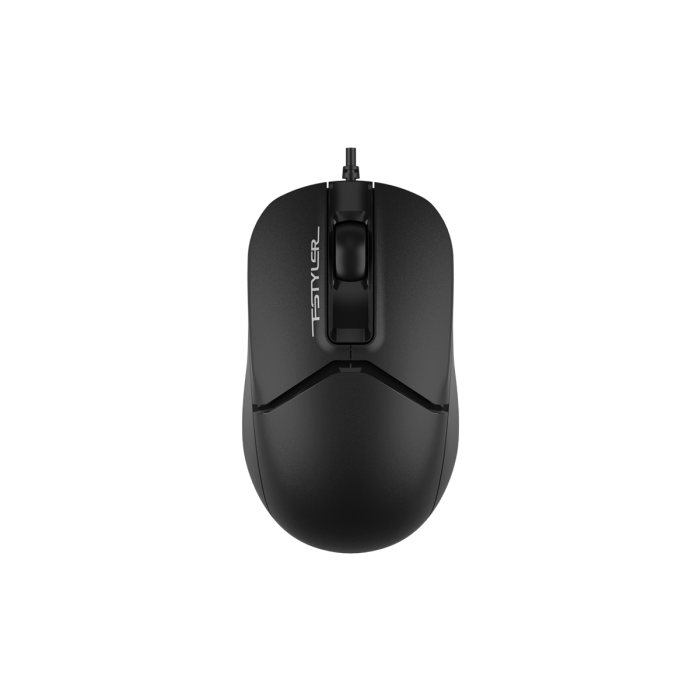 Мышь A4tech Fstyler FM12-BLACK, оптическая 1200DPI, 200 см, USB