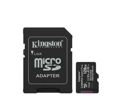 Карта памяти MicroSD 128GB Class 10 UHS-I Kingston SDCS3/128GB