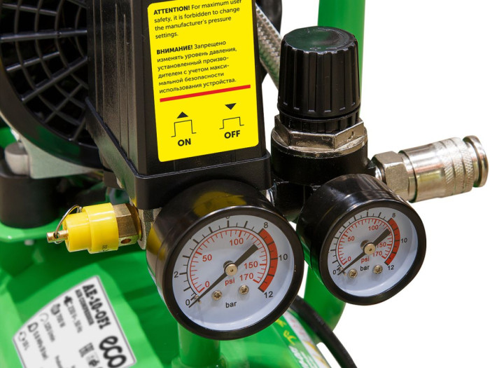 Компрессор ECO AE-10-OF1 безмасляный