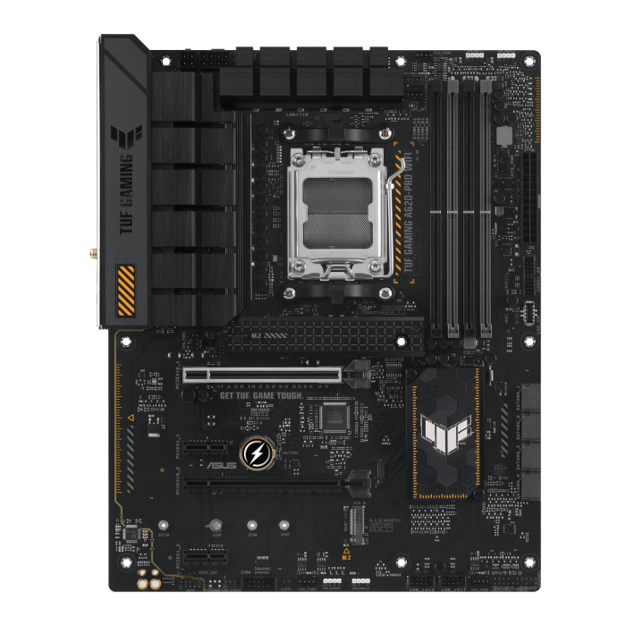 Материнская плата ASUS TUF GAMING A620-PRO WIFI AM5 4xDDR5 4xSATA3 RAID 2xM.2 HDMI DP ATX