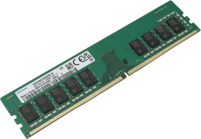 Оперативная память   8GB DDR4 3200 MT/s Samsung DRAM  (PC4-25600) ECC UDIMM M391A1K43DB2-CWEQY