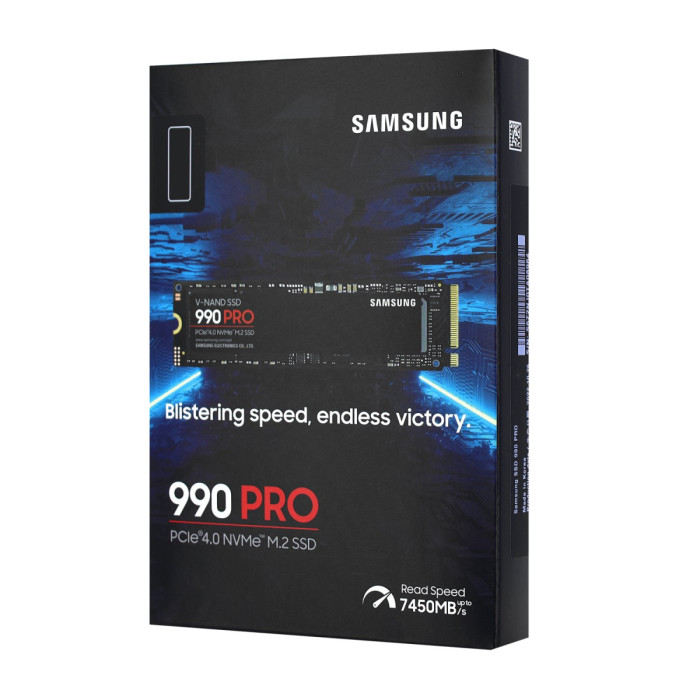 SSD M.2 PCIe 2 TB Samsung 990 PRO, MZ-V9P2T0BW, NVMe 1.4