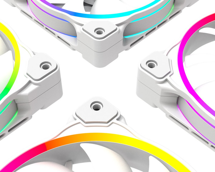 Вентилятор для корпуса ID-COOLING ZF-12025-ARGB-SNOW