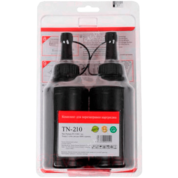 Pantum TN-210 refill kit (2 chips + 2 bottles of toner powder);3200 pages, use for PC-211/PC-211EV cartridge