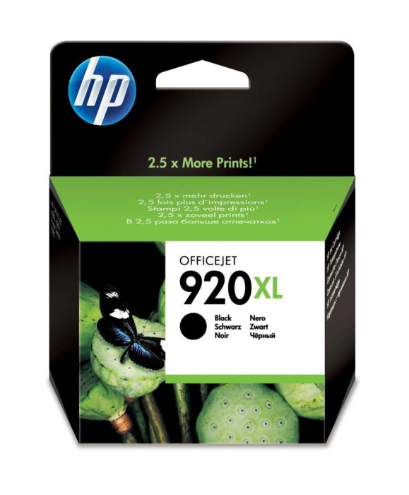 Картридж HP 920XL High Yield Black Original Ink Cartridge для HP OfficeJet 6000, 6500, 7000, 7500 series