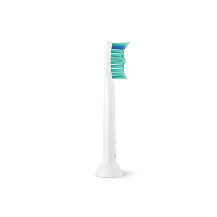Стандартные насадки для звуковой зубной щетки, Philips, Sonicare ProResults HX6014/87, 4шт, Жесткость щетинок средняя, Размер стандартный, Система чистящих насадок сменные, Индикаторные щетинки, Цвет белый