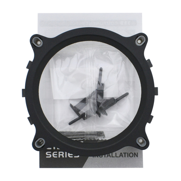 Cooler PCCooler, for S1700/1200/115x/775/AMD, E126MB, 1000-1800rpm, 92W, blue LED