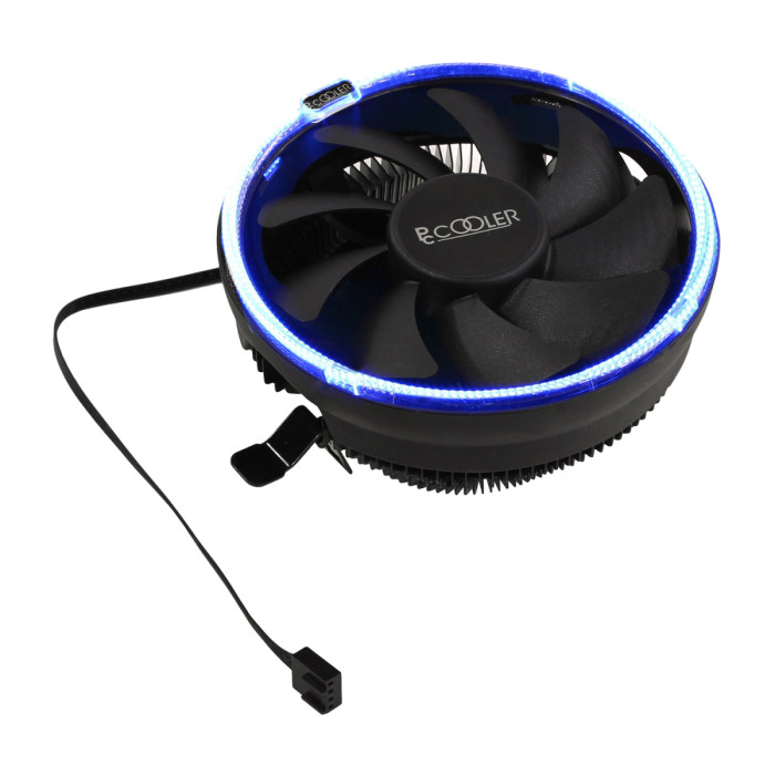 Cooler PCCooler, for S1700/1200/115x/775/AMD, E126MB, 1000-1800rpm, 92W, blue LED