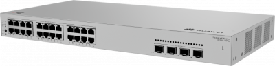 Коммутатор HUAWEI S220S-24P4J (L2, 24*10/100/1000BASE-T PoE+ ports 400W, 2*10GE SFP+, 2*2.5GE SFP ports, AC power)