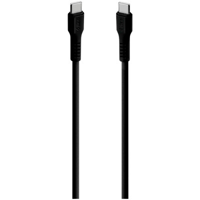 ttec USB-C - USB-C 60W PD/QC Fast Charging/Data Cable, 120cm, Black