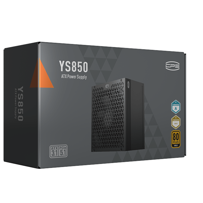 Блок питания PCCooler YS850, 850W, Full Modular, 80+ GOLD, Fan 135mm, P5-YS850-G1F