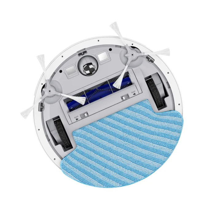 Робот-пылесос, Tefal, RG7687WH, Мощность всасвания 2700 ПА, Время работы до 2 часов 30 м, 3 режима работы, Контейнер для пыли 0,4 л, Выбор и ограничение зоны уборки, Wi-Fi, Набор для влажной уборки с 2-мя тряпками, Интеллектуальная навигация, Совместим с 