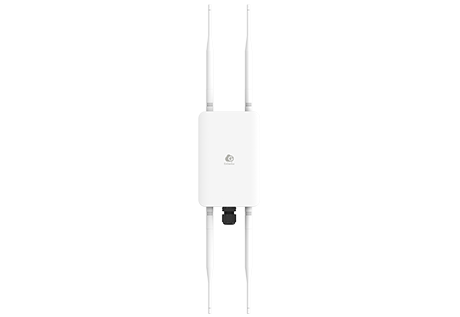 Cloud Managed Outdoor AP DBC 11ac Wave2 400+867Mbps 4x5dBi 2T2R RP-SMA GbE PoE.af IP67