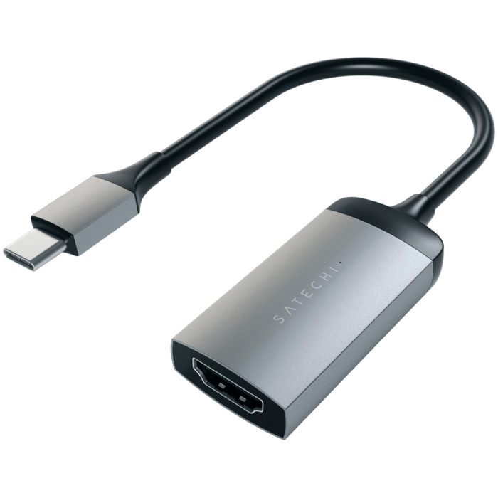 SATECHI Aluminum Type-C to HDMI Adapter 4K 60Hz Space Gray