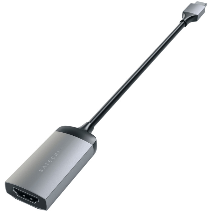 SATECHI Aluminum Type-C to HDMI Adapter 4K 60Hz Space Gray