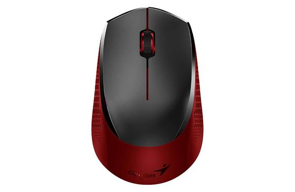 Беспроводная оптическая мышь Genius NX-8000S, 2.4GHz Wireless Silent Mouse , AA x 1, 31030025401, Red