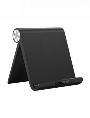 Подставка-держатель для телефона UGREEN LP115 Multi-Angle Adjustable Portable Stand for iPad (Black), 50748