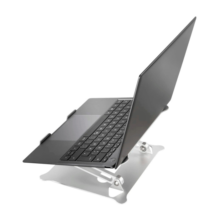 Подставка для ноутбука Hama Alu (00053044), up to 15,4", Silver