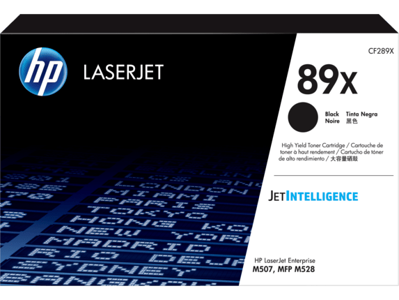 Картридж лазерный HP CF289X LaserJet 89X, черный