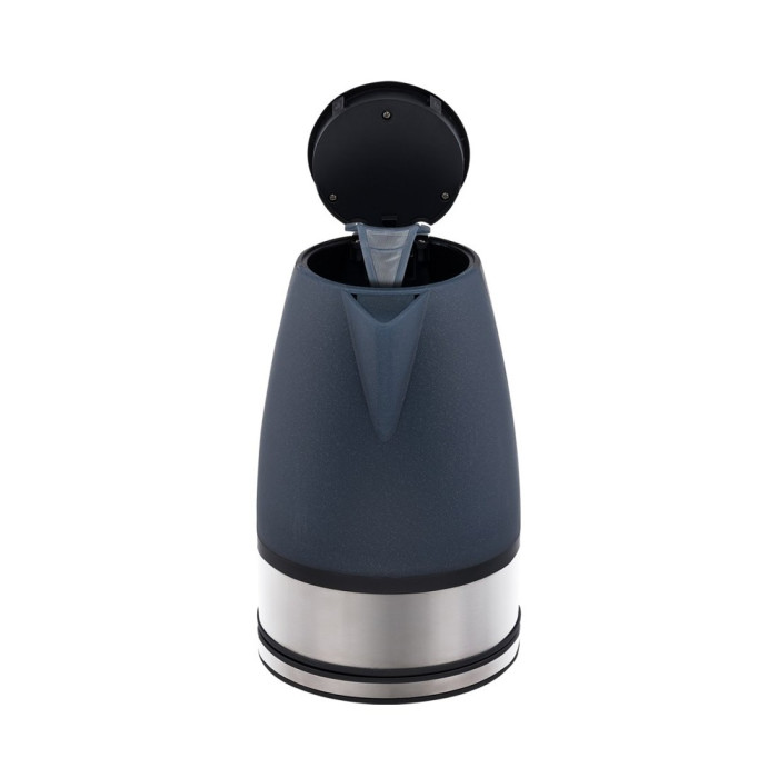 Чайник электрический, Scarlett, SC-1020, Мощзность 2200 Вт, Объем 2.2 л, Съемный фильтр, Внутренний световой индикатор, Цвет Черный