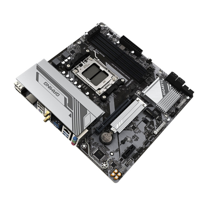 MB Socket AM5, MATX, AMD B650 (2DP+HDMI) Gigabyte B650M GAMING PLUS WIFI, 4DDR5, PCIx16, PCIx1