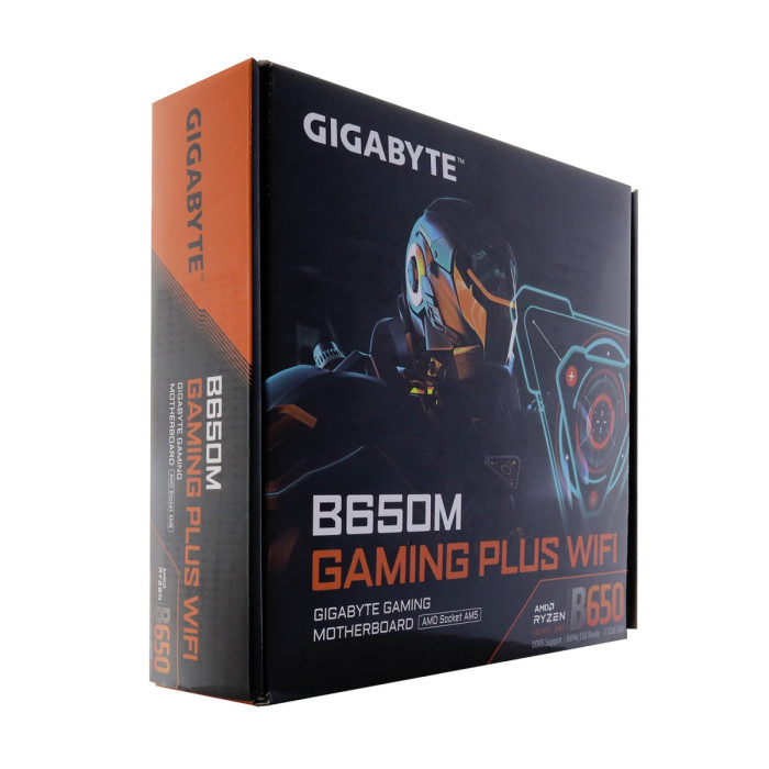 MB Socket AM5, MATX, AMD B650 (2DP+HDMI) Gigabyte B650M GAMING PLUS WIFI, 4DDR5, PCIx16, PCIx1