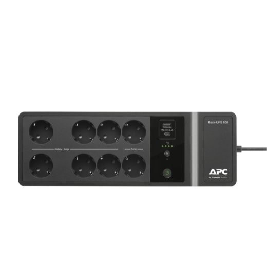 APC Back-UPS 850VA, 230V, USB Type-C and A charging ports