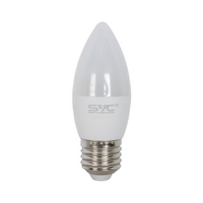Лампа светодиодная SVC LED C35-9W-E14-3000K Свеча Тёплый